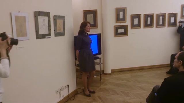 Выставка Нади Рушевой в библиотеке им.И.С.Тургенева смотреть онлайн