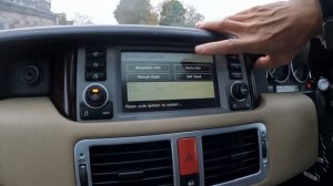 Range Rover L322 Hidden Diagnostic Menu