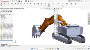 Excavator   Matlab Simscape multibody + hydraulics