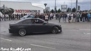 НЕУДАЧНЫЙ ДРИФТ!!! BMW CRASH.. ИДИОТЫ ЗА РУЛЕМ