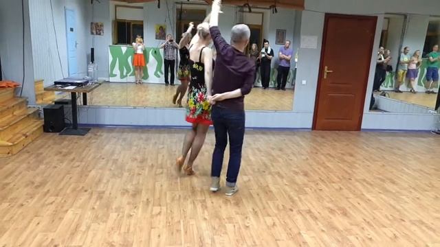 Salsa Lesson_CasaDeRitmo_Beginner Level_2 смотреть онлайн