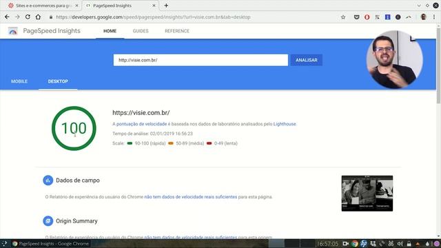 VISIE: Navegação instantânea