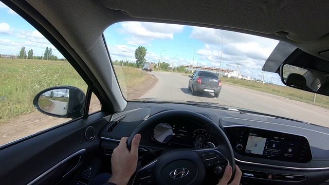 2020 HYUNDAI SONATA POV TEST DRIVE