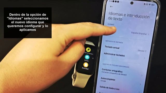 Como cambiar idioma Redmi Smart Band 2 | Usar Redmi Smart Band 2 смотреть онлайн