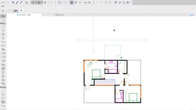 ARCHICAD Ev Projesi - Ders 11 Model Görüntüleme Ayarları
