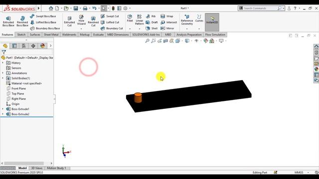 Linear Pattern with Instances to Vary option [Learn Advanced Solidworks]