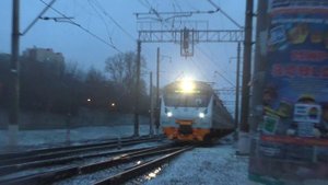 Электропоезд ЭД4М-0451 ЦППК сообщением Москва - Рязань-1