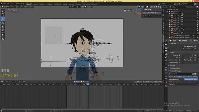 Tutorial Freestyle Blender 2.8
