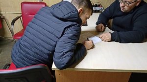 Оформление предварительного заказ-наряда.