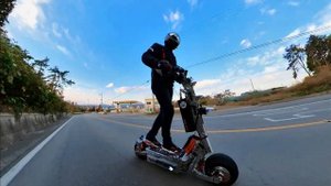 [Hunter Quad] Hunter Quad / 오랜만에 솔로 라이딩을 했습니다.!! Electric Scooter