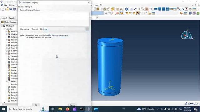 Abaqus Tutorial: Simulation of Concrete Cylinder Compression Test Using Abaqus #abaqustutorial .
