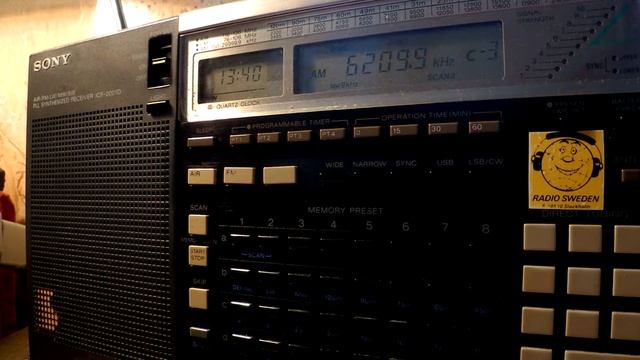 30 11 2016 Pirate station Comintern Radio relay Local Radio Voronezh in Russian 1340 on 62099 Voro