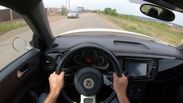 Mind blowing vehicle ZAZ-965 based on W Beetle POV TEST DRIVE