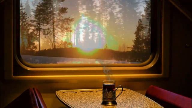 Поездка на поезде . Звуки поезда. Train journey. Train sounds.