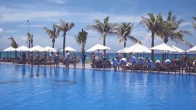 Вьетнам, Камрань, отель DESSOLE Sea Lion Beach Resort - Nha Trang, май 2018. смотреть онлайн