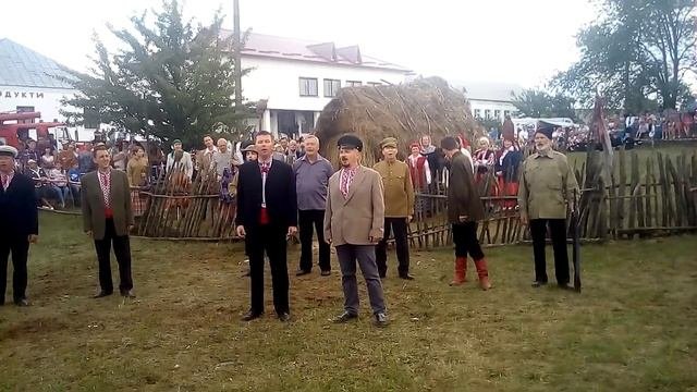 Реконструкція копище трагедії. Село Копище. 2
