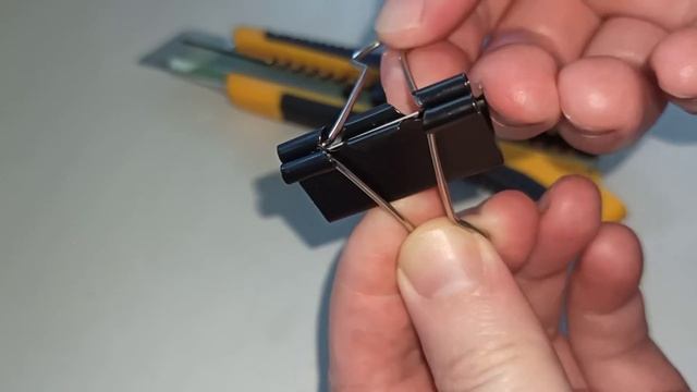 Канцелярские зажимы покупаю пачками: применение в хозяйстве, ремонте смотреть онлайн