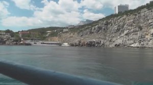 Крым. Из  Ялты  к Ласточкину  гнезду  на  теплоходе