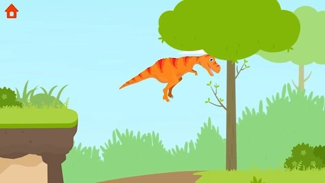 Мама динозавр тирекс ищет малыша / Dinosaur T-Rex #2 (HD)
