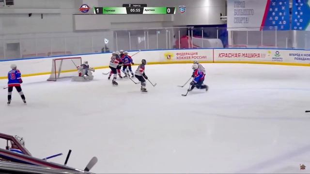 ХК «Торнадо» г. Псков / ХК «Арктика» г. Мурманск 17:10 – 18:50 смотреть онлайн