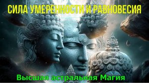 Сила Умеренности и Равновесия. Высшая астральная Магия ✅- онлайн семинар