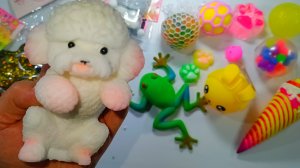 АСМР СКВИШИ ✨❤️ Таба СКВИШИ лапки и другие антистрессы распаковка АСМР🥰