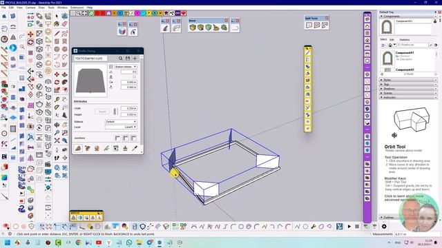 sketchup tutorial //  PROFILE BUILDER 3 #УРОК 1