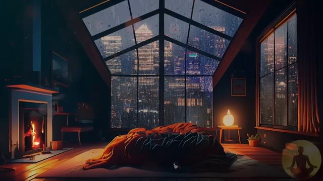 ASMR Rain Sounds For Sleeping - Thunderstorm Sounds for Sleep & Relaxation |Thunder & Rain Ambience смотреть онлайн