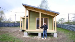 Лучший вариант для садового дома или летнего кемпинга из минибруса.