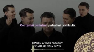 Konsta - Odamlar nima deydi | Milliy Karaoke