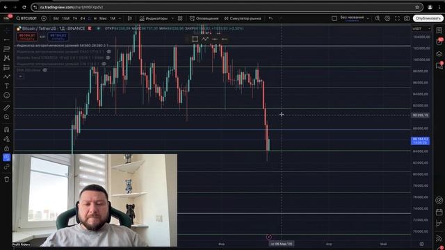 Ежедневный обзор BTC (биткоина) 27.02.2025 смотреть онлайн