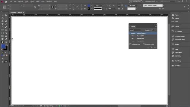 Adobe InDesign cc 2020 handtool and zoom tooltips effects tutorial in Telugu lesson 15 || DTT
