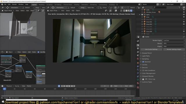 luxcore render for blender vs cycles render engine