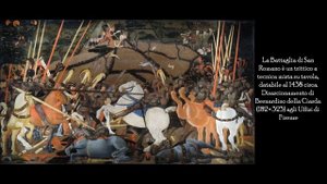 Video mostra Paolo Uccello opere realizzate dal 1420 al 1470 Rinscimento italiano
