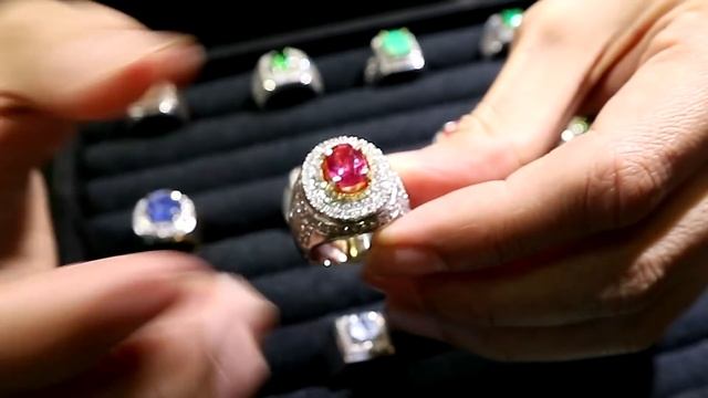 BATU AKIK PERMATA RUBY MOZAMBIQUE BLUE ZIRCON GREEN TOURMALINE |JAKARTA GEMSTONES MARKET (INDONESIA