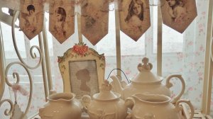 Прованские штучки: Угловая этажерка в стиле прованс #прованс #прованскийстиль #provence