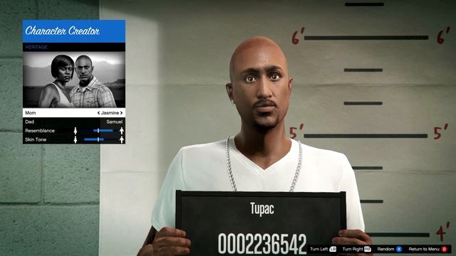 How to look like 2PAC in GTA 5 online смотреть онлайн