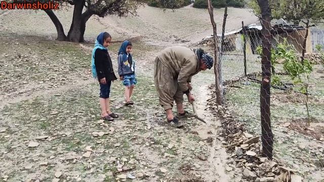 The battle of the nomadic family in the mountains: nomadic life 2024