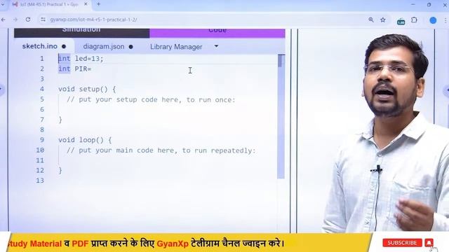 Class-1|| Internet of Things M4-R5.1 ||  Practical Class   ||  O Level July 2024 || GyanXp