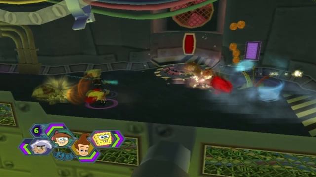 Nicktoons Unite! Four Player Playthrough with Chaos, Jet, Lonewolf, & Michael part 13: Giant Flea смотреть онлайн