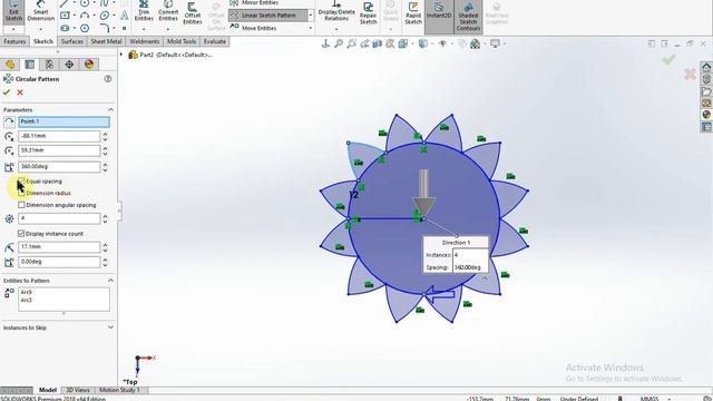 solidwork class 7 how to use #mirror, #linear pattern, #circular pattern, #solidworks #cad