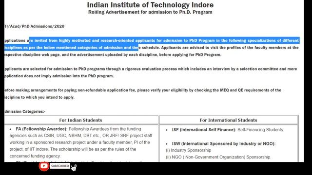 phd admission upcoming notification|| no GATE/NET|| IIT ||CBSEUGCNET