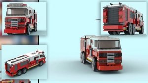LEGO Fire Trucks in Different Scales | Comparison