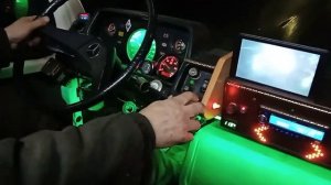 Мерседес Т1. Самодельная кулиса переключения под рулём.