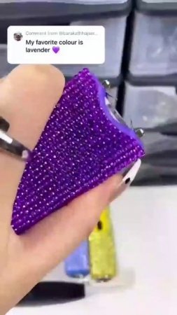 Фиолетовые крутые штуки в наборе💜💜💜