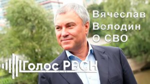 Вячеслав Володин о СВО