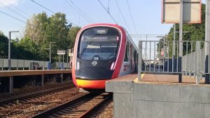 Электропоезд ЭГ2ТВ-040 "Иволга-2.0" с сообщением Подольск-Нахабино на станции Битца