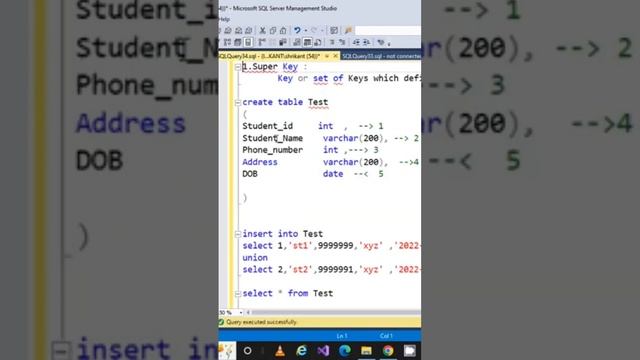 Surrogate Key #sql #sqltutorialforbeginners #sqliseasy