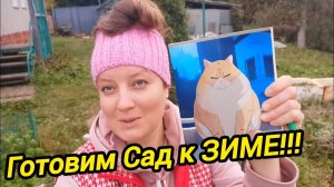 ГОТОВИМ САД К ЗИМЕ | Деревенские хлопоты | Жизнь в деревне | Семья в селе