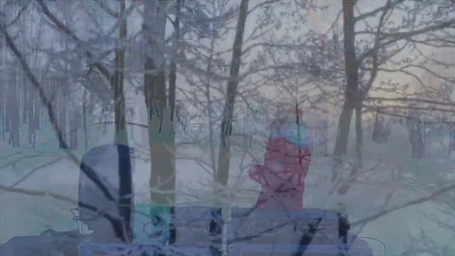 DJs at cold snowy Russian forest at -18C смотреть онлайн